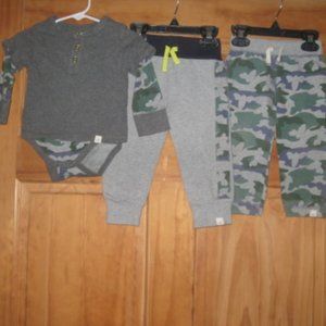 Boys Burt's Bees Baby Matching Outfit